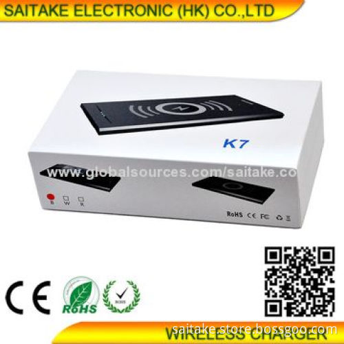 New hot sell wireless charger, best quality for iPhone Samsung smartphone compatible with QI